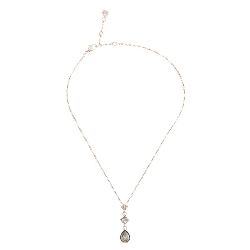 Colar-Swarovski-Gota-Cinza-e-Dois-Cristais