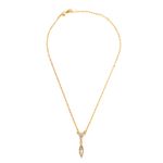 Colar-Swarovski-Dourado-Esfera-e-Cristal-Pendente