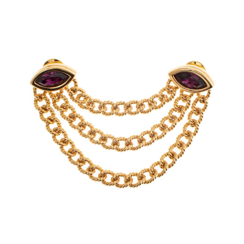 Broche-Swarovski-Correntes-Cristal-Roxo
