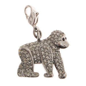 Pingente Swarovski Gorila Cristais