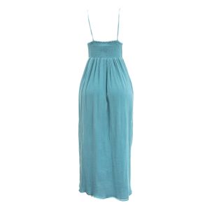 Vestido Paula Raia Midi Azul