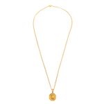 Colar-Vintage-Dourado-Cristal-Rosa