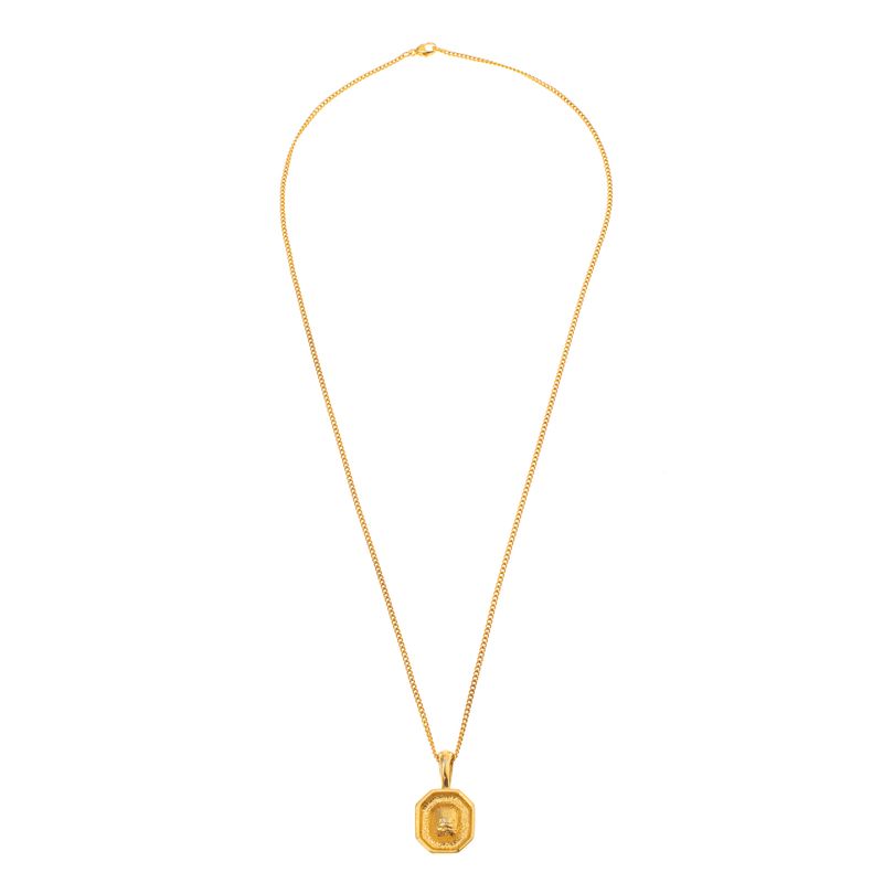 Colar-Vintage-Dourado-Cristal-Rosa