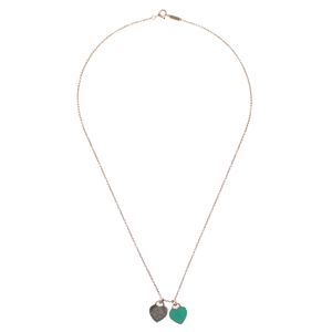 Colar Tiffany & Co Return To Blue e Prata