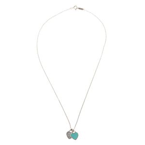 Colar Tiffany & Co Coração Duplo