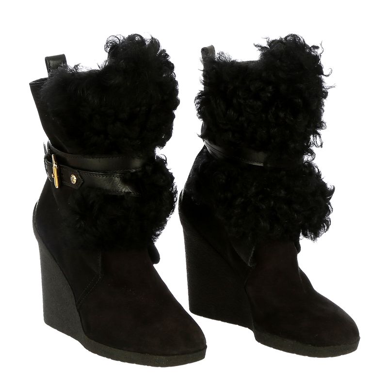 81806-Bota-Louis-Vuitton-Camurca-e-Pelos-Preto-verso
