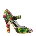 Sapato-de-Salto-Dolce---Gabbana-Floral-Bordado