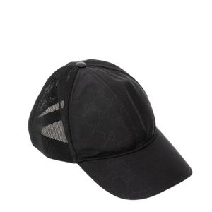 Boné Gucci Monograma Preto