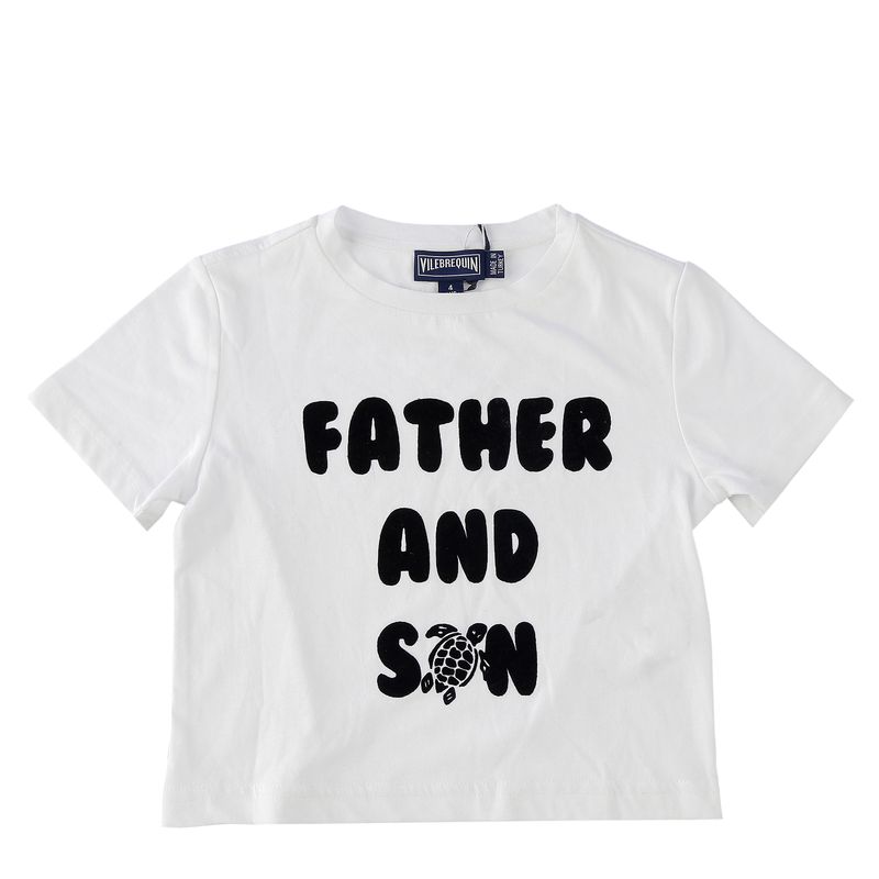 Camiseta-Infantil-Vilebrequin-Branca