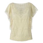 Blusa-Isabel-Marant-Seda-Creme-Bordada
