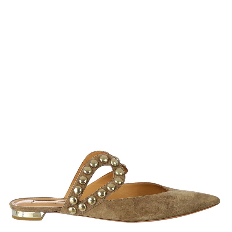 Mule-Aquazzura-Camurca-Bege
