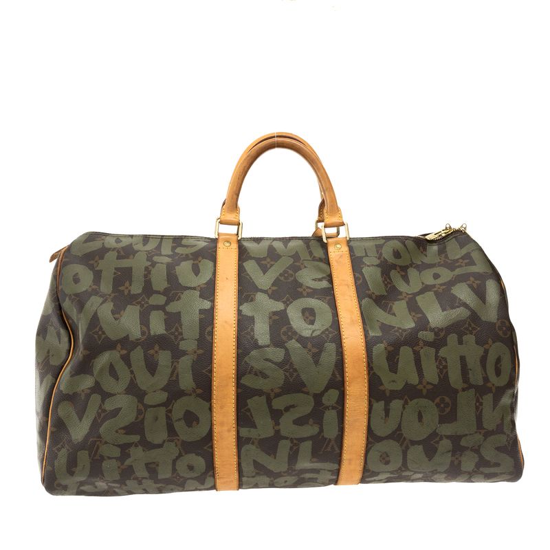 Mala-Louis-Vuitton-Keepall-50-Monogram-Graffiti