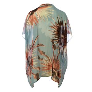 Kimono Adriana Degreas Seda Estampado