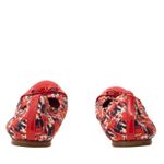 Sapatilha-Louis-Vuitton-Tecido-Estampado-Vermelho