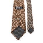 Gravata-Versace-Marrom-Estampada