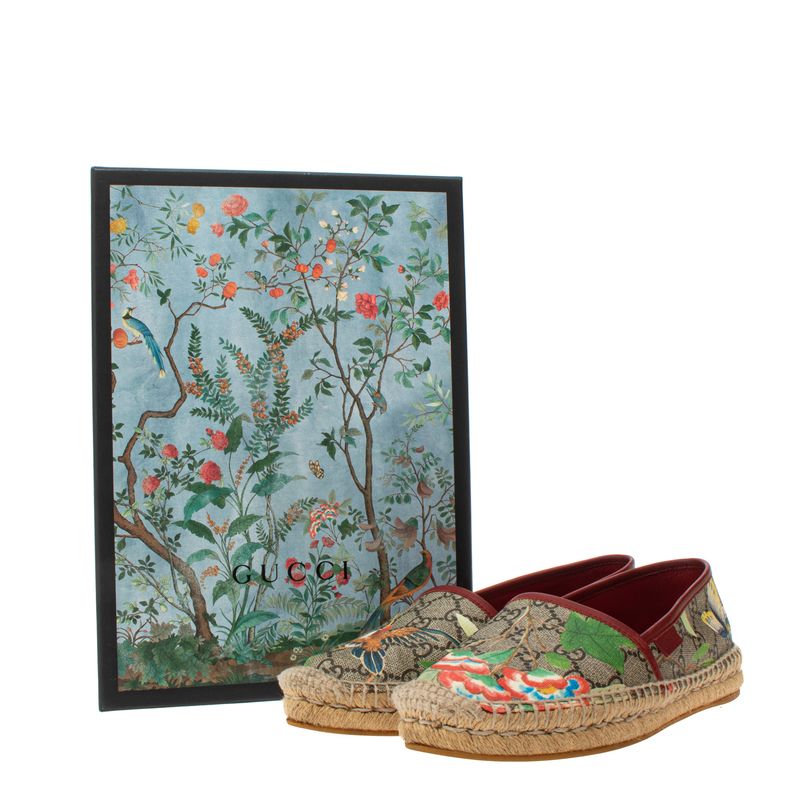 Espadrille-Gucci-GG-Supreme-e-Natureza