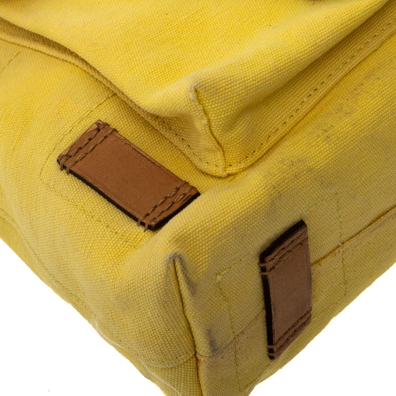 Bolsa-Gucci-Lona-Amarela