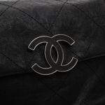 Bolsa-Chanel-Hamptons-Couro-Preto