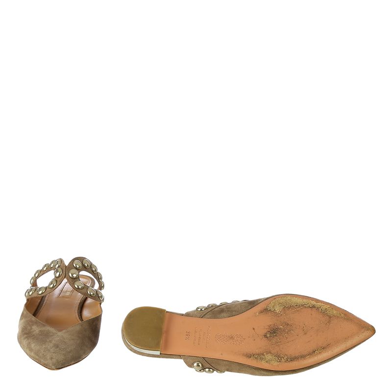 Mule-Aquazzura-Camurca-Bege