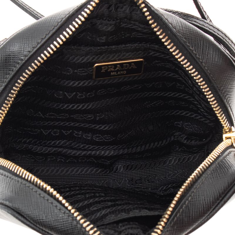Bolsa-Prada-Camera-Saffiano-Preto