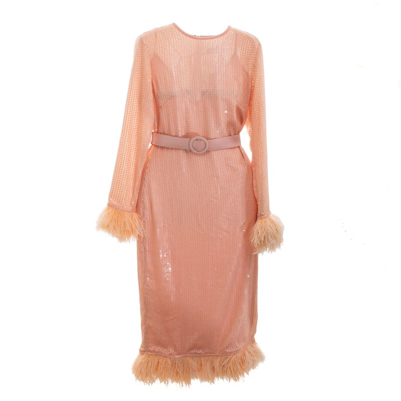 Vestido-Fedra-Paetes-e-Plumas-Rosa