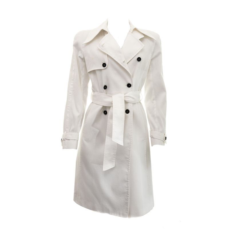 Trench-Coat-Dolce---Gabbana-Algodao-Branco-