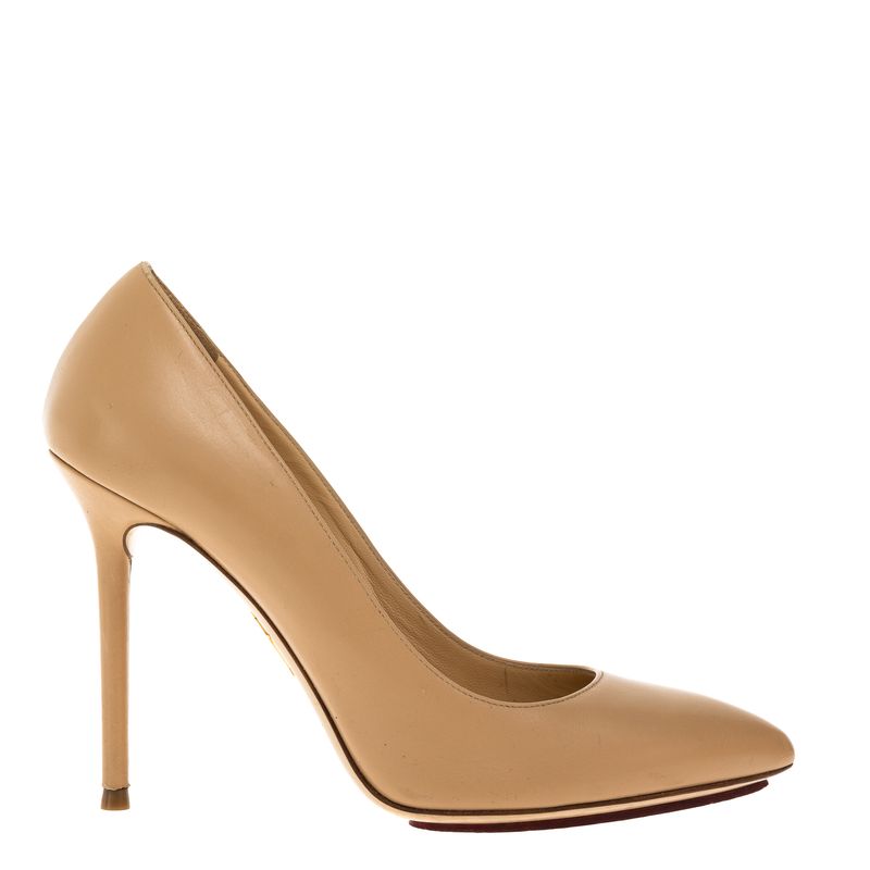 Scarpin-Charlotte-Olympia-Bege