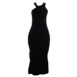 Vestido-Mixed-Trico-Preto
