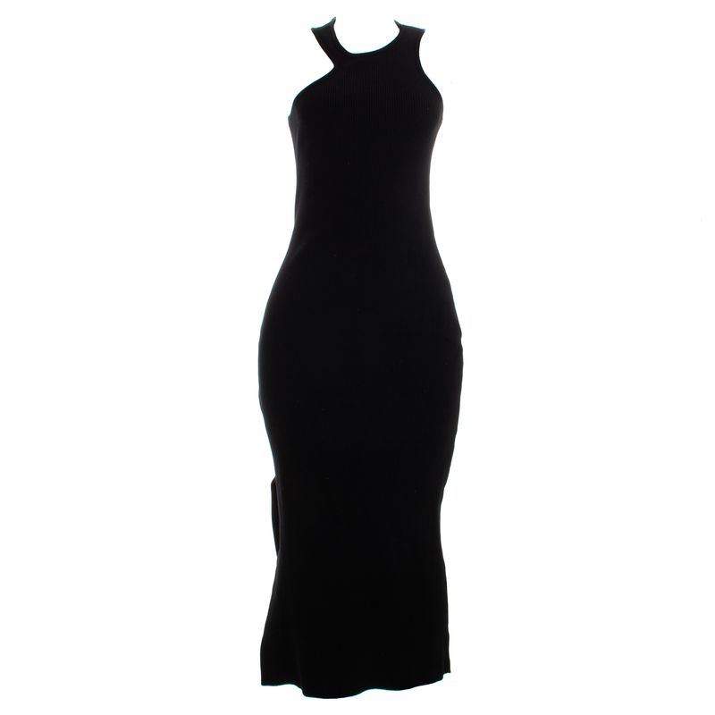 Vestido-Mixed-Trico-Preto