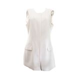 Colete-Gloria-Coelho-Longo-Branco-