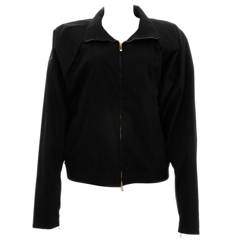 Jaqueta-Saint-Laurent-Vintage-Preta