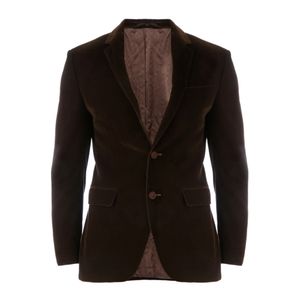 Blazer Hugo Boss Veludo Marrom