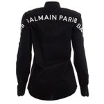 Camisa-Balmain-Preta
