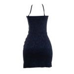 Vestido-Givenchy-Curto-Animal-Print-Azul