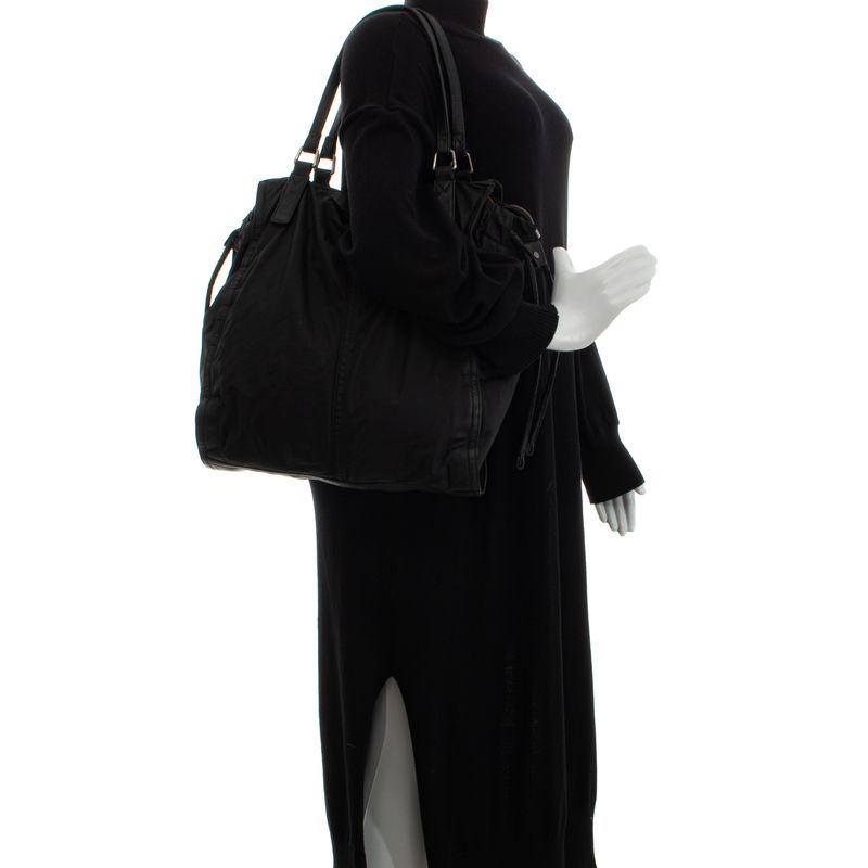 Bolsa-Burberry-Nylon-Preto