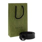 Cinto-Gucci-GG-Interlocking-Preto