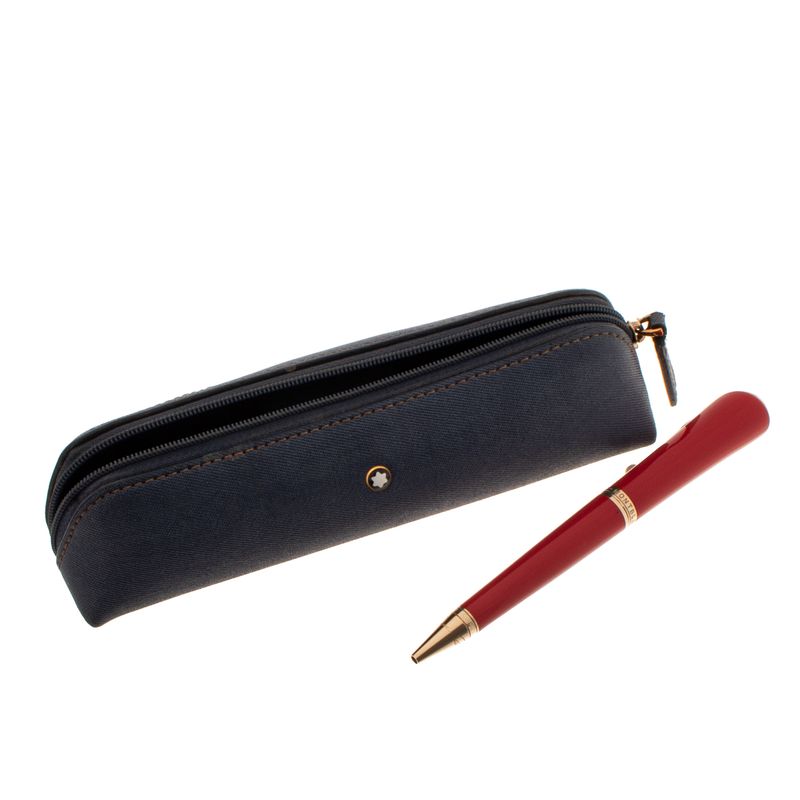 Caneta-Montblanc-Muses-Marilyn-Monroe-Esferografica-Vermelha