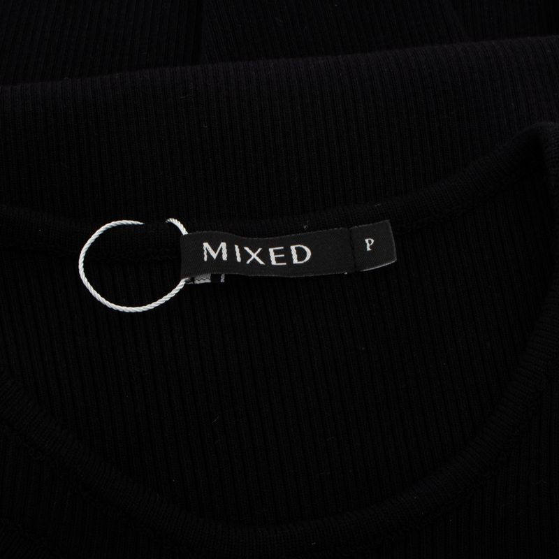 Vestido-Mixed-Trico-Preto