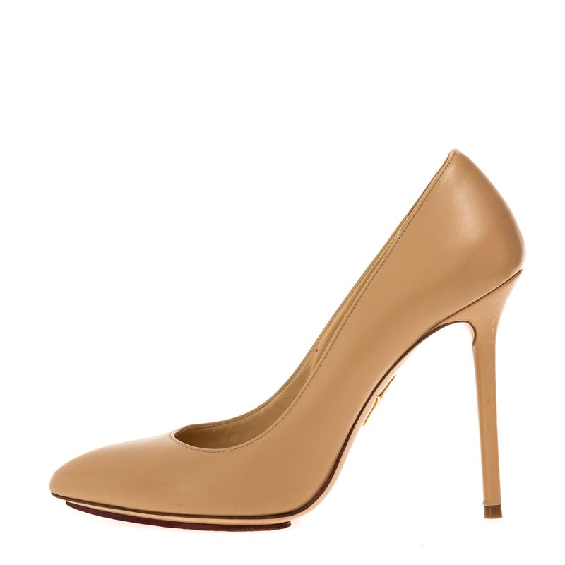 Scarpin-Charlotte-Olympia-Bege