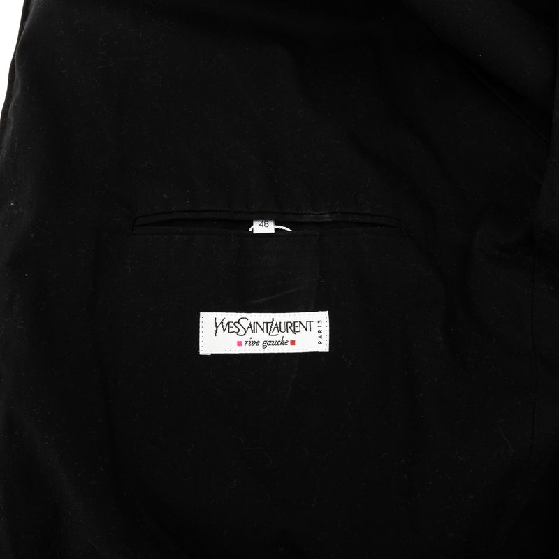 Jaqueta-Saint-Laurent-Vintage-Preta