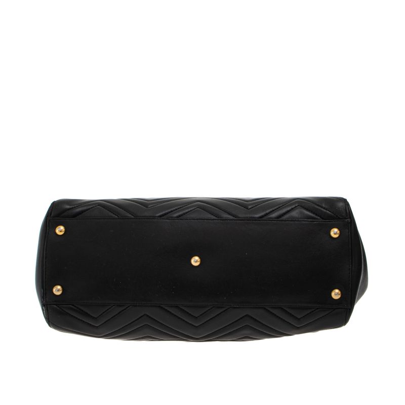 Bolsa-Gucci-Marmont-Tote-Media-Preta