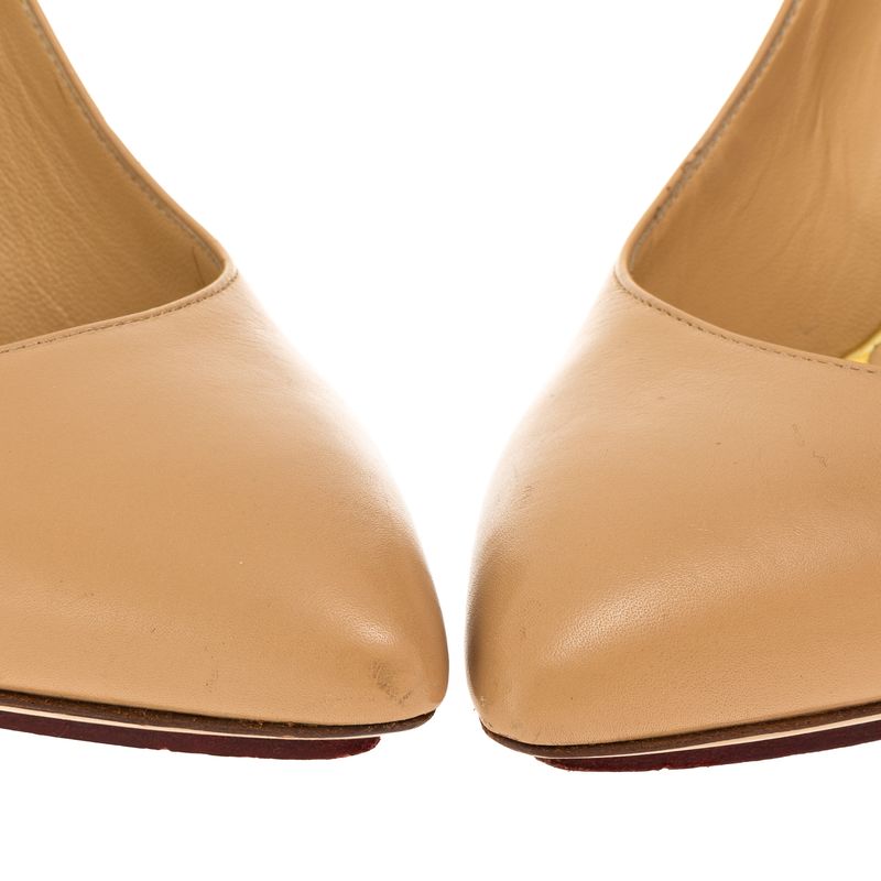 Scarpin-Charlotte-Olympia-Bege
