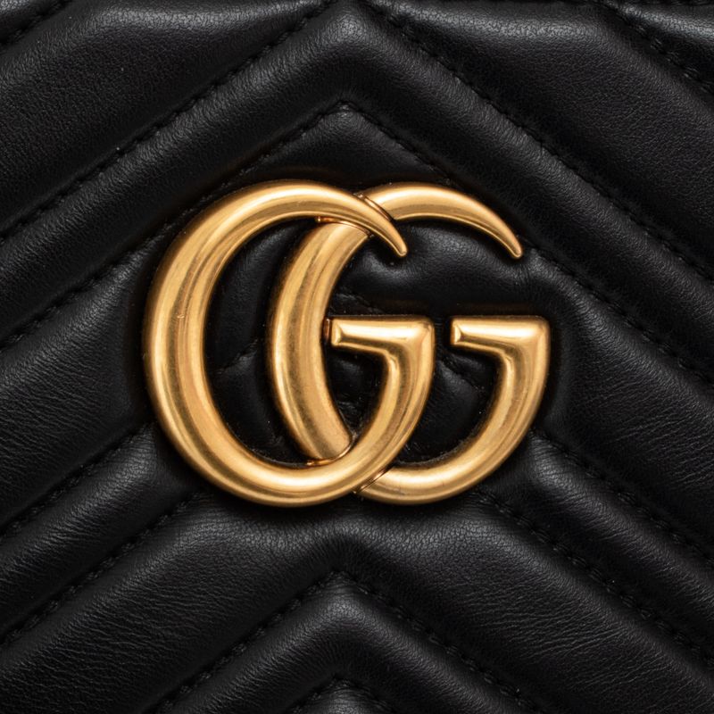 Bolsa-Gucci-Marmont-Tote-Media-Preta