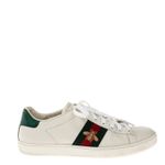 Tenis-Gucci-Ace-Branco-Faixa-Web-Bordado-Abelha