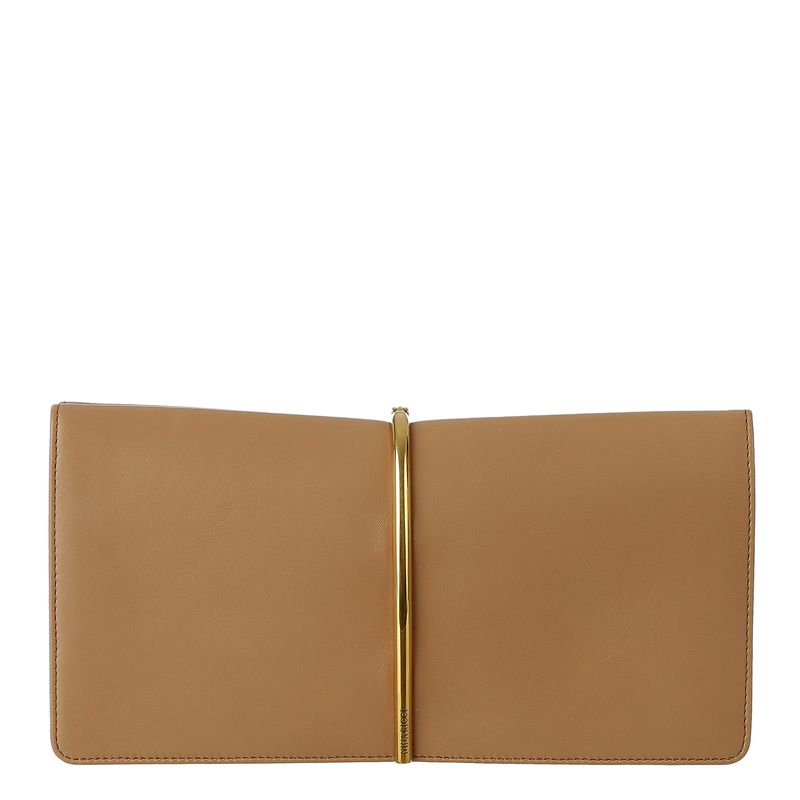 Clutch-Nina-Ricci-Couro-Bege
