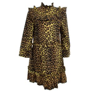 Vestido Ganni Animal Print