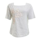 Camiseta-Cris-Barros-Linho-Branca-Bordada
