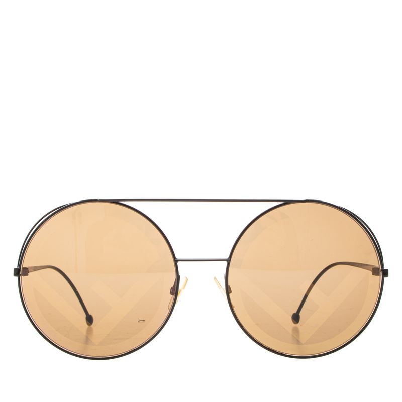 Oculos-Fendi-FF-0285-s-Redondo-Metal-Preto