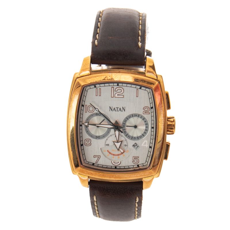 Relogio-Natan-Rose-e-Couro-Marrom