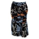 Saia-Proenza-Schouler-Preta-Estampada-Recortes